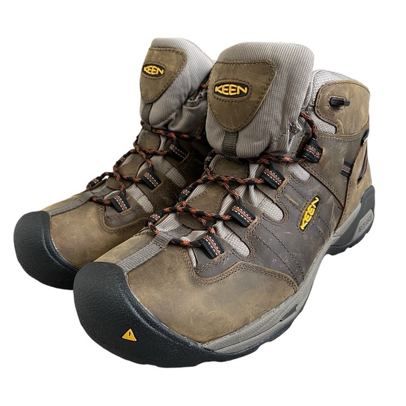 Keen Utility Detroit XT Mid Waterproof EH Soft Toe Work Boots Men’s Size 14 - Picture 3 of 10